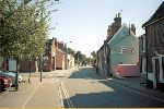Looking south down Lower Olland Street