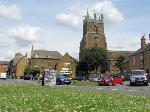 View from Market Place to the church, Deddington