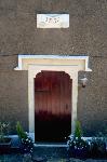 Doorway of the old schoolhouse